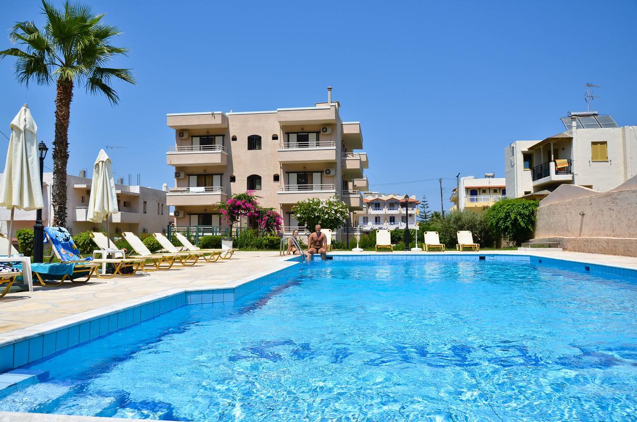 Niko Elen Hotel Stalida Exterior foto