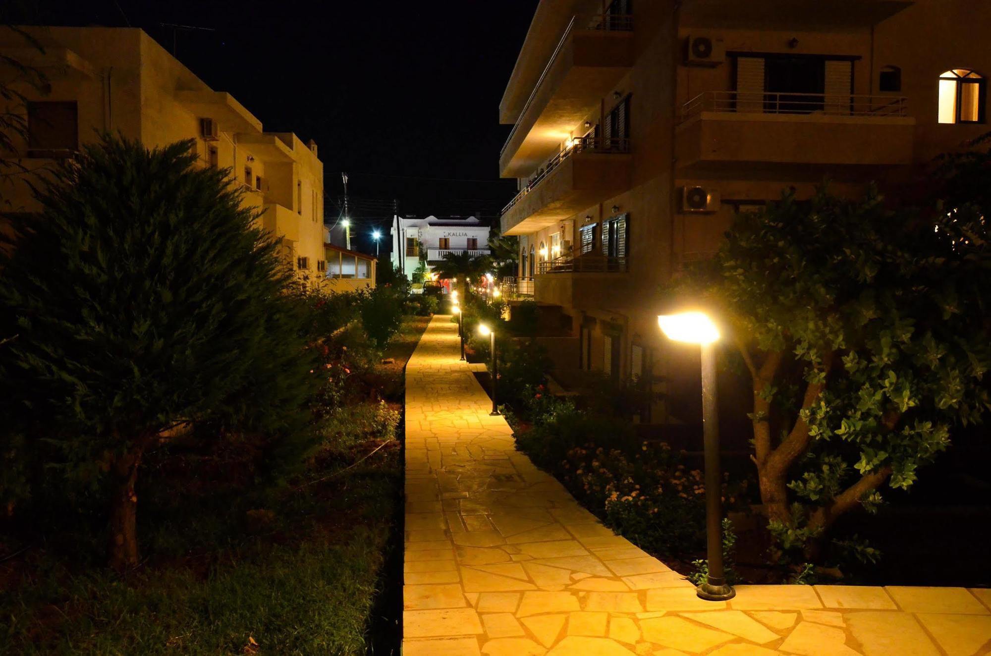 Niko Elen Hotel Stalida Exterior foto